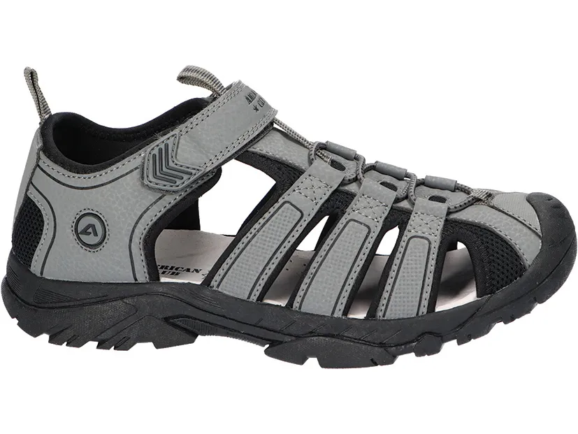 Босоніжки підліткові American Club RL 165 сірий 37-41 — American Club (Американ Клаб)