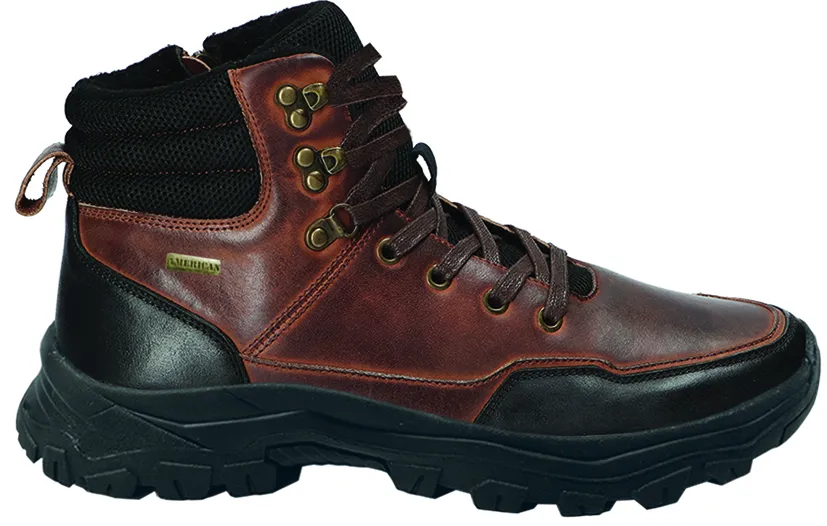 Черевики American Club CY 215 коричневий 37-41 — American Club (Американ Клаб)