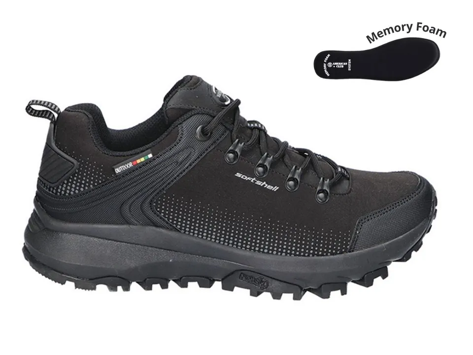 Кроссовки SOFTSHELL American Club HL 140/24 черный 41-46 — American Club (Американ Клаб)