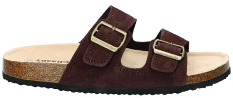Шлепанцы American Club RL CY 155 коричневый 37-41