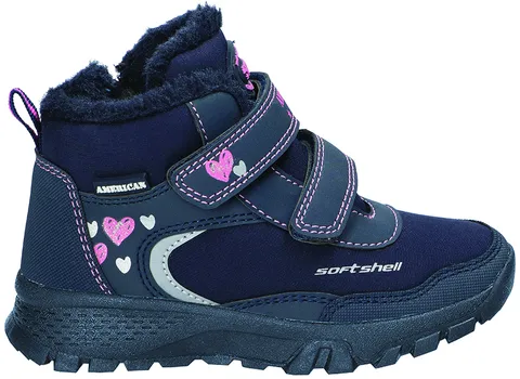Термоботинки SOFTSHELL American Club RL 192 синий 31-35
