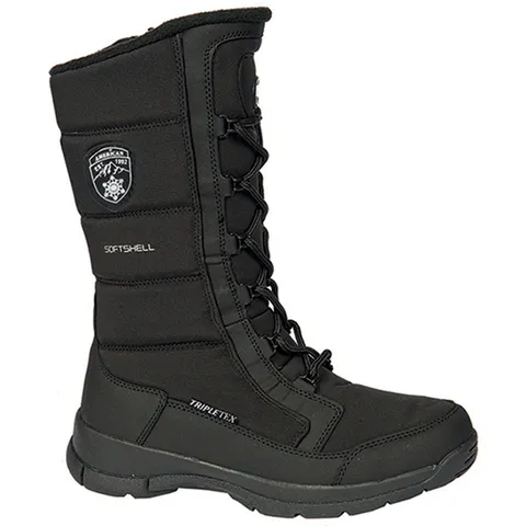 Термоботинки SOFTSHELL American Club SN 07 черный 37-41