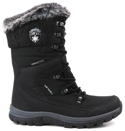 Термоботинки SOFTSHELL American Club SN 36 черный 37-41