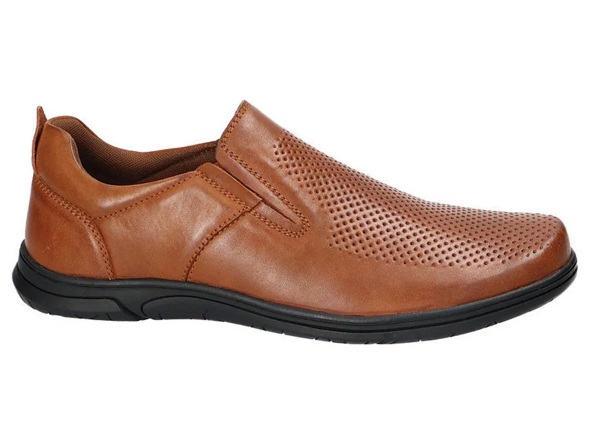 Туфли КОЖА American Club CY 141 коричневый 41-45 — American Club (Американ Клаб)