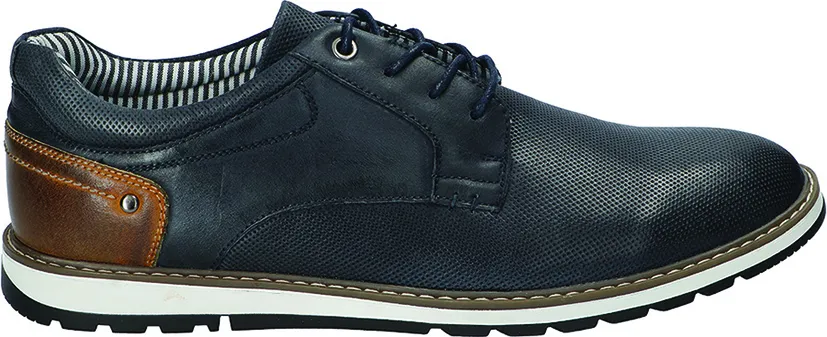 Туфлі ШКІРА American Club CY 191 синій 42-44 — American Club (Американ Клаб)